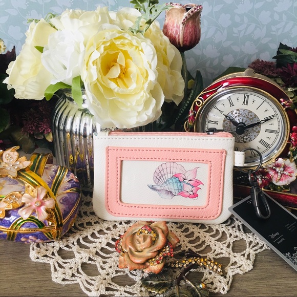 LAST 1 Loungefly Ariel Watercolor Sketch ID Wallet - Picture 3 of 5